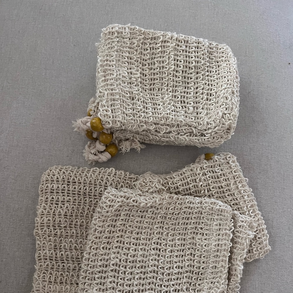 Sisal , exfoliating , Soap saver bag